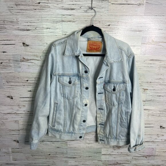 Levi's Jackets & Blazers - Levi's Light Blue Jean Jacket vintage fit size small